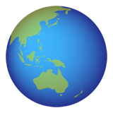 Earth Globe Asia Australia Emojid Emoji